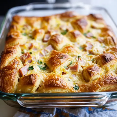Crescent Roll Breakfast Casserole
