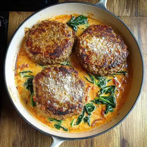 Tuscan Hamburger Steaks