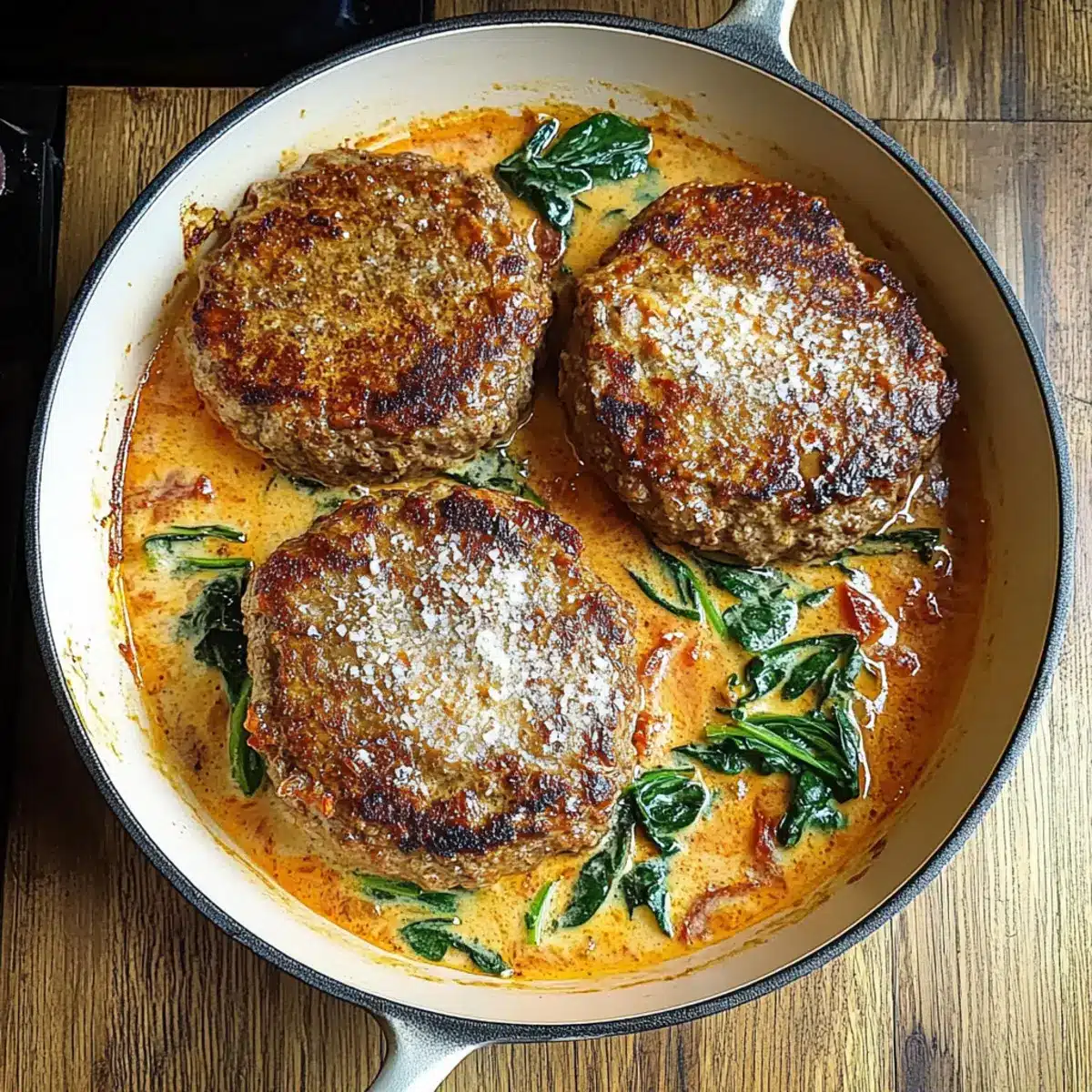 Tuscan Hamburger Steaks