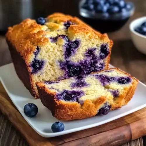 Blueberry Cream Cheese Bread