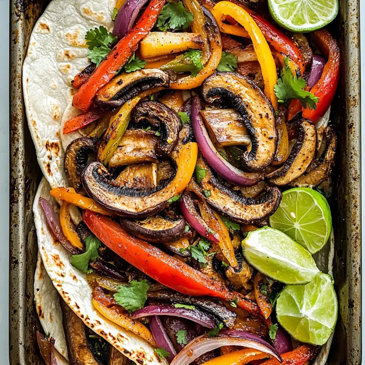 Portobello Mushroom Fajitas