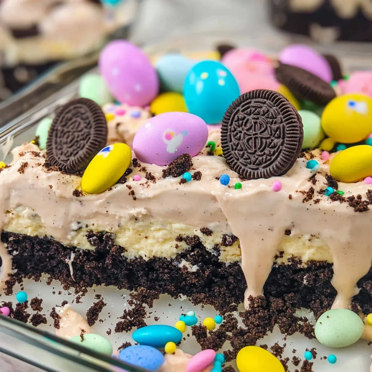 Easter Dirt Cake Casserole