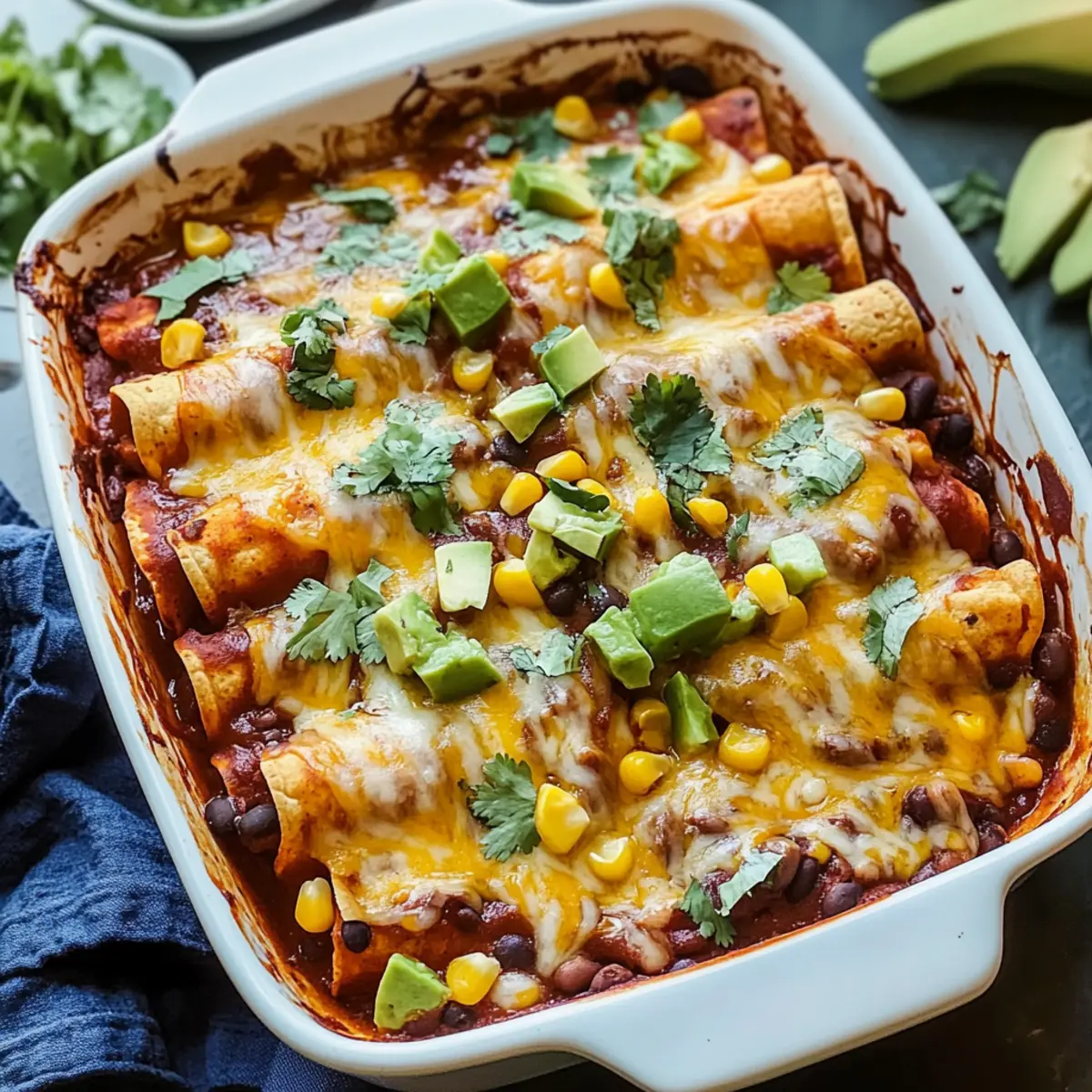 Vegetarian Enchilada