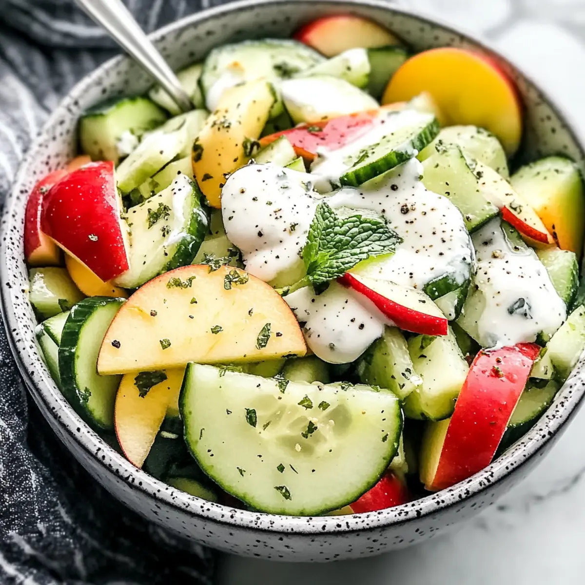 Apple Cucumber Salad