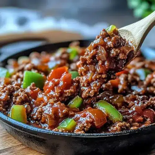 Hamburger Meat Sloppy Joe Skillet