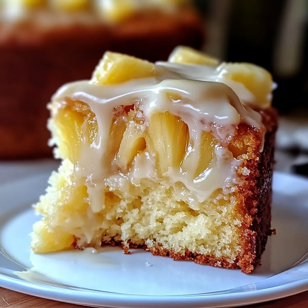 Easter Pineapple Heaven Cake