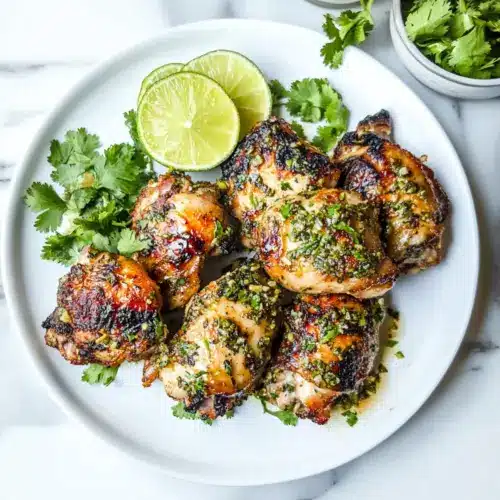 Cilantro Lime Chicken Thighs