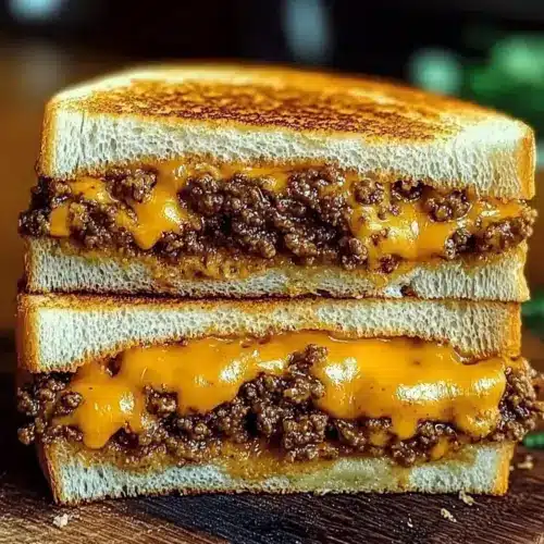 Ultimate Cheesy Ground Beef Melt